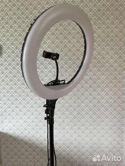 Кольцевая лампа со штативом 35 см