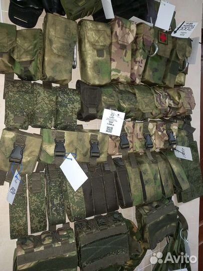 Подсумок мох цифра пиксель олива хаки Молле Molle