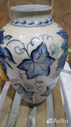 Ваза гжель 1858г