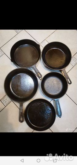 Чугунные сковородки СССР