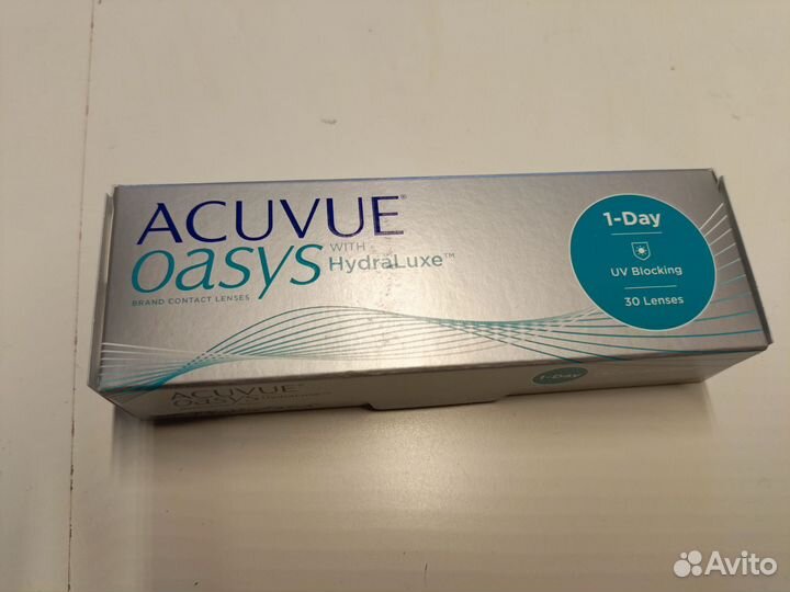 Линзы контактные однодневные acuvue oasys 30 шт