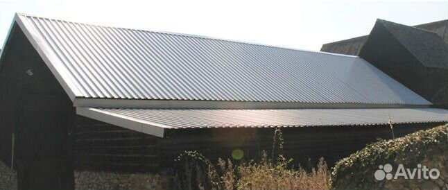 Профнастил С-21 ГОСТ оцинкованный 0,4 мм