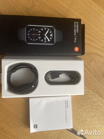 Фитнес браслет xiaomi Smart Band 7 Pro RUS Black