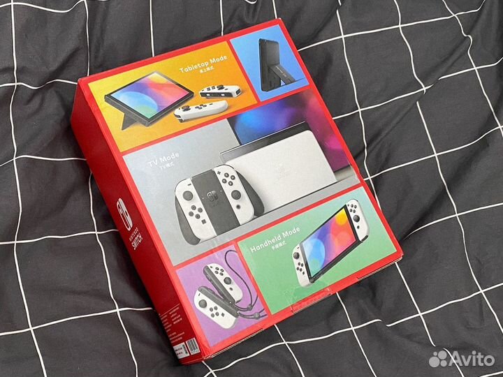 Nintendo switch oled white новая приставка