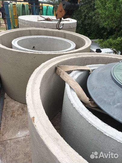 Септик под ключ из бетонных колец