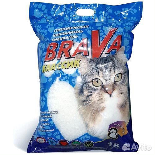 Кошачий наполнитель силикагель