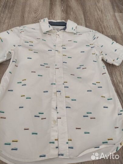 Рубашка для мальчика H&M 122