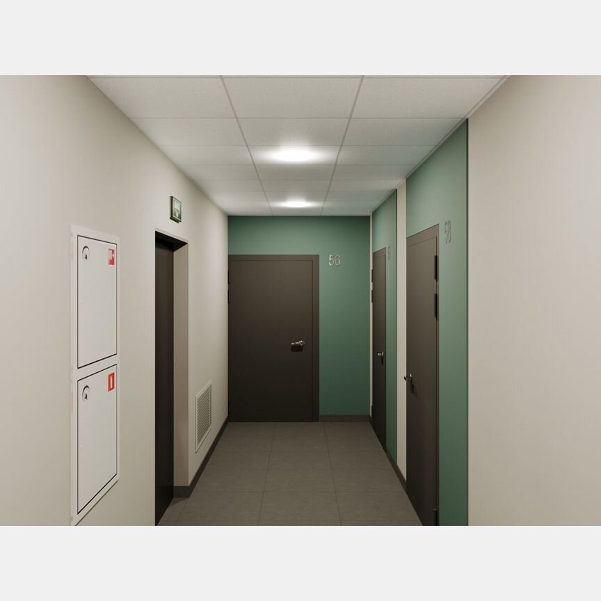 2-к. квартира, 59 м², 7/12 эт.