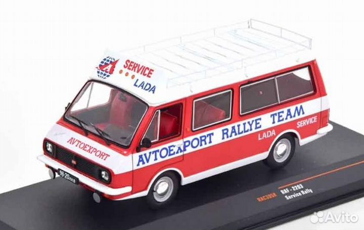 Раф 2203 техничка Avtoexport Rallye Team (Kiosk)