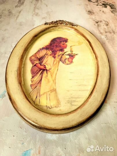 Панно-рамка винтажном стиле