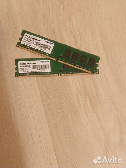 Оперативная память ddr2 2gb patriot