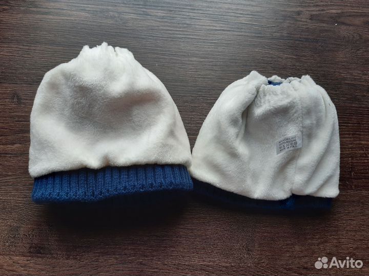 Шапочки для малыша зима