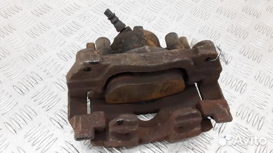 Суппорт тормозной передний левый renault scenic 3