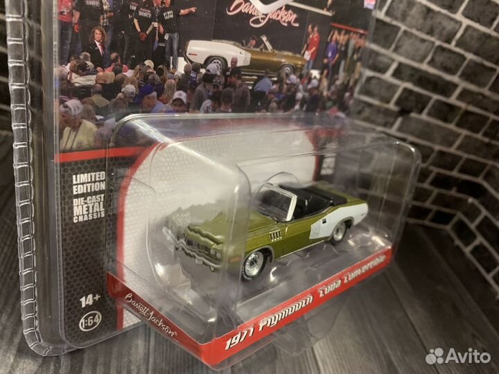 Greenlight 1/64 plymouth Cuda Convertible 1971