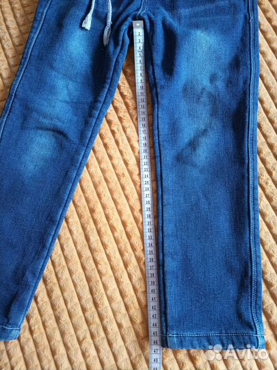 Джинсы утепленные для девочки