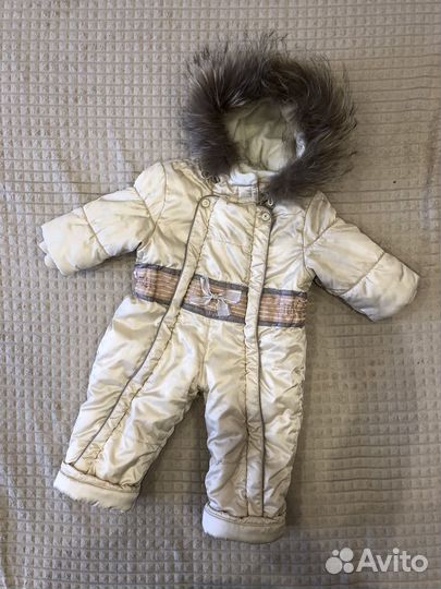 Зимний комбинезон 80 размер для девочки