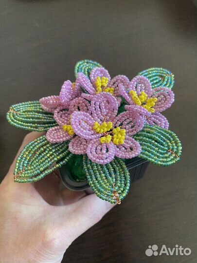 Деревья из бисера