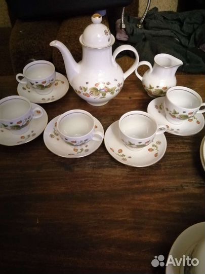 Кофейный сервиз гдр Jimenau