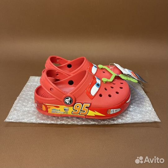 Детские Crocs Cars Classic McQueen / кроксы тачки