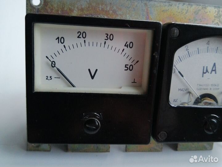 Вольтметр и амперметр