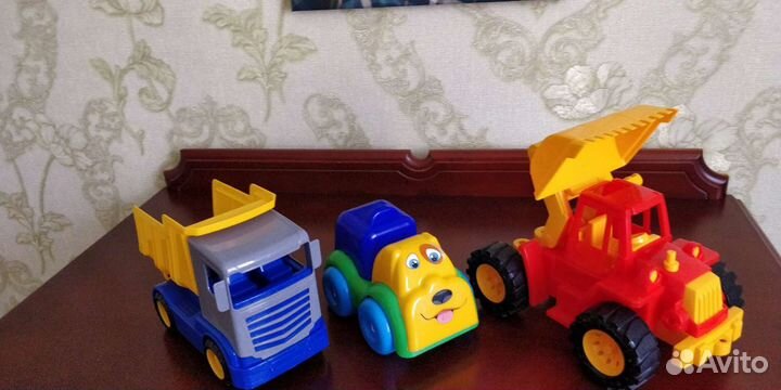 Конструктор, машинки