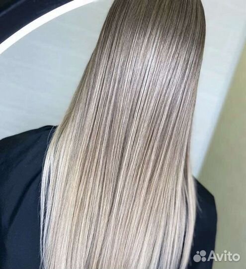 Модель на окрашивание волос