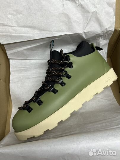 Ботинки native fitzsimmons новые green