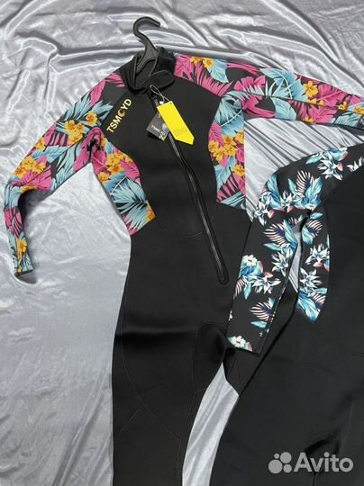 Гидрокостюм женский длинный 3 мм новый