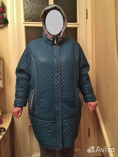Пальто женское большого размера 66 - 68 весеннее