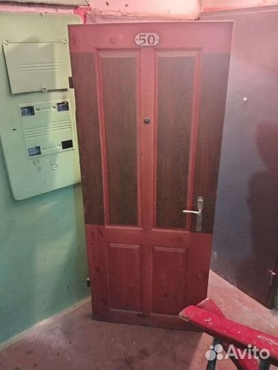 Дверь входная металлическая левая бу