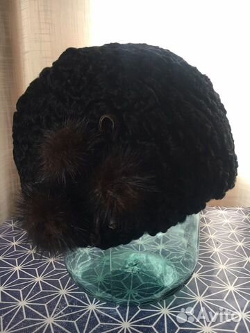 Берет каракулевый