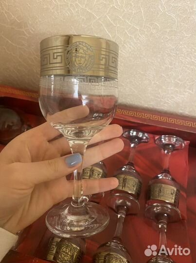 Набор бокалов Версаче (новый)