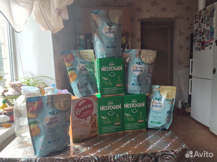 Детские каши и смеси