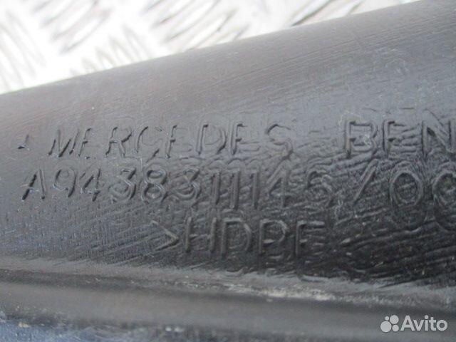 Воздуховод отопителя Mercedes-Benz A9438311145