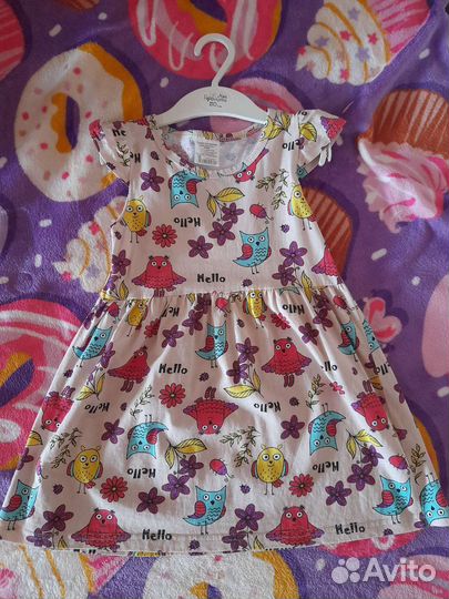 Платье для девочки 104 110