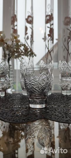 Хрустальные стопки рюмки СССР