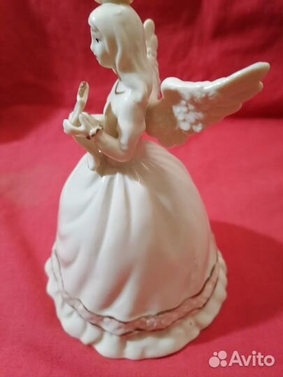 Статуэтка- колокольчик Ангел фарфор