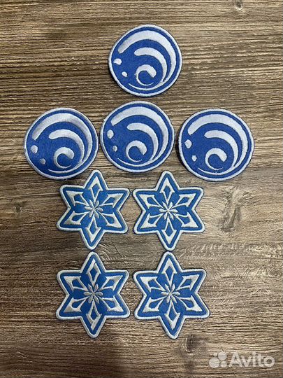 Нашивка патч Геншин