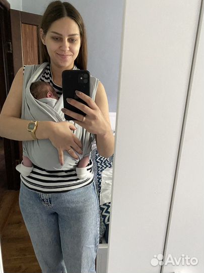 Трикотажный слинг love&carry loveandcarry