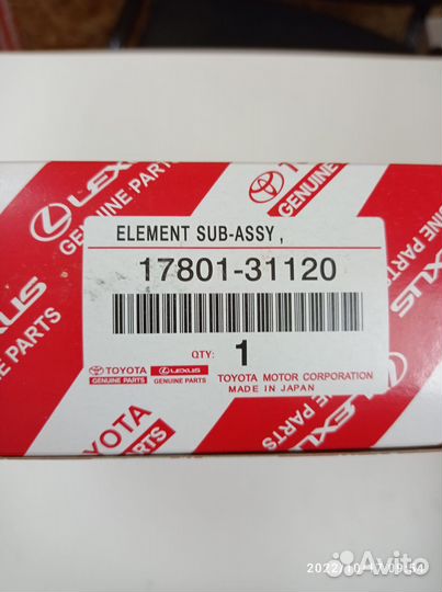 Фильтр воздушный Тойота 17801-31120