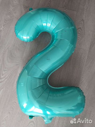 Цифра 2 на день рождения