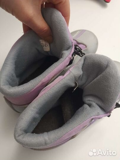 Лыжные ботинки 36р