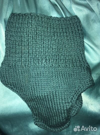 Манишка шерстяная