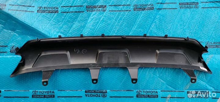 Спойлер бампера Lexus Rx 4 black royal задний 15