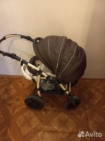 Коляска 3 в 1 с автолюлькой zippy verdi
