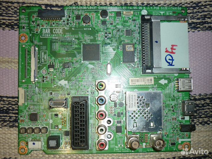 Запчасти от телевизора LG 39LB561V