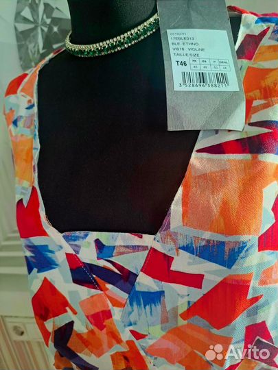 Блузка,новая,хлопок,Франция 52р