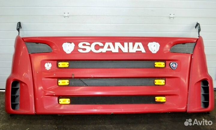 Решетка радиатора scania R-series (01.04)