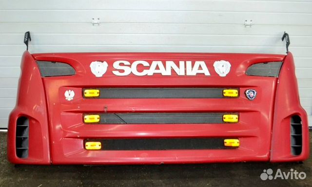 Решетка радиатора scania R-series (01.04)