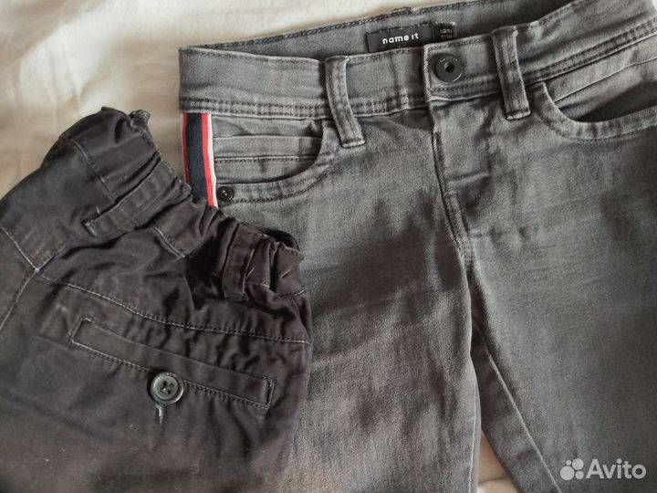 Джинсы для мальчика 110